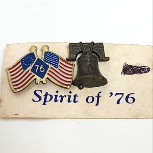 Vintage "Spirit of '76" Pins/Tie Tacks